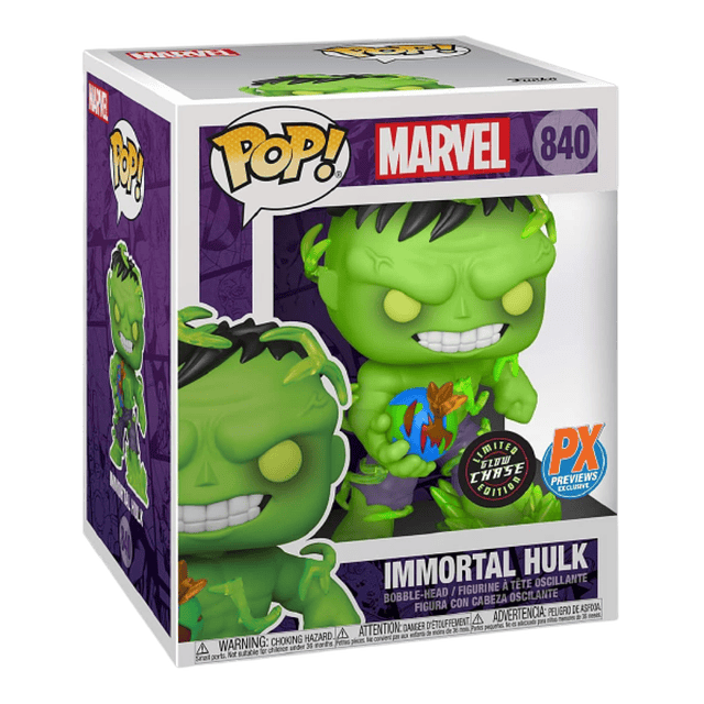 Immortal Hulk Funko Pop Marvel 840 Chase PX