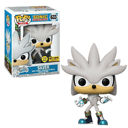 Silver Funko Pop Sonic 633 Hot Topic