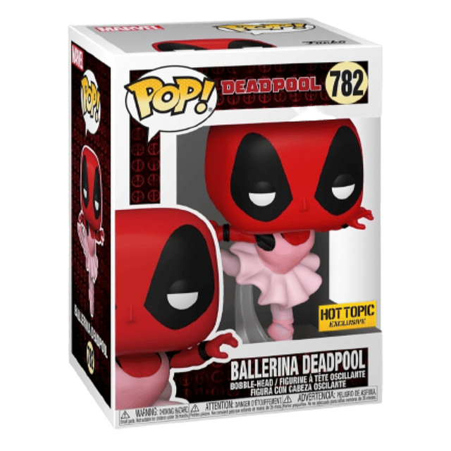 Ballerina Deadpool Funko Pop 782 Hot Topic