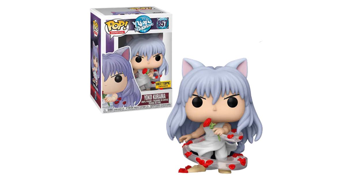 Funko Pop Yoko Kurama – YuYu Hakusho – Hot Topic Exclusive – 857
