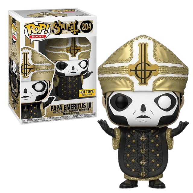 Papa Emeritus III Funko Pop Ghost 204 Hot Topic