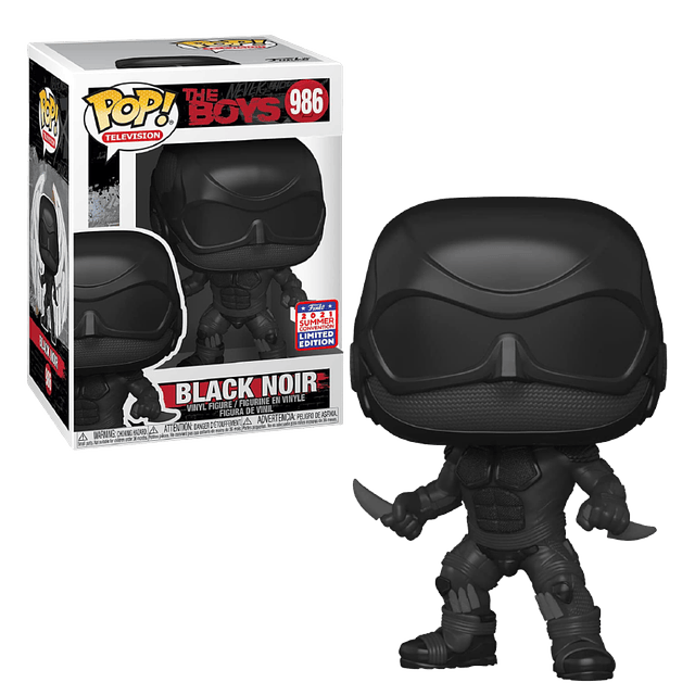 Black Noir Funko Pop The Boys 986 Funkon 2021