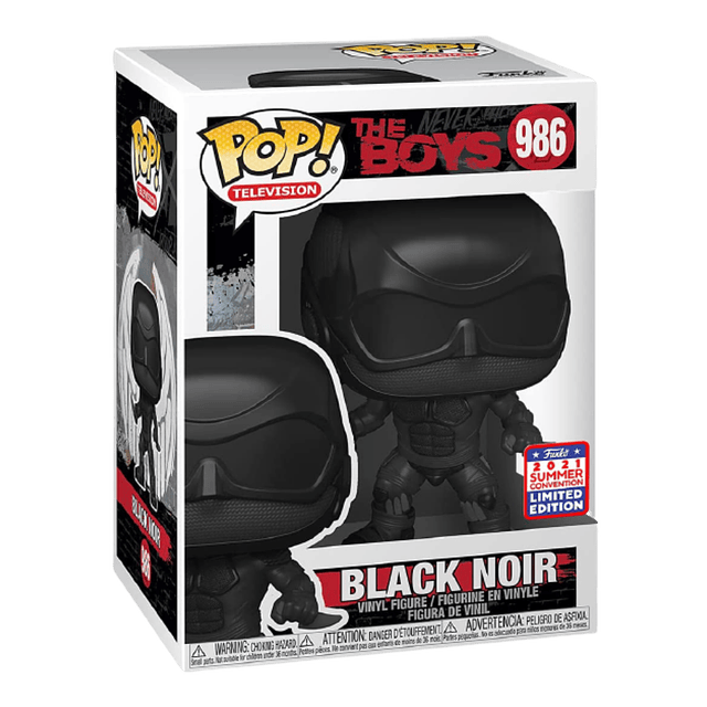 Black Noir Funko Pop The Boys 986 Funkon 2021