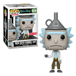 Rick With Funnel Hat Funko Pop Rick And Morty 959 Target