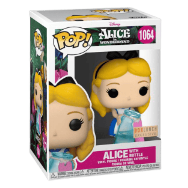Alice With Bottle Funko Pop Alice In Wonderland 1064 BoxLunch