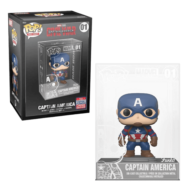 Funko Pop DIECAST CAPTAIN AMERICA 01 NightyNight