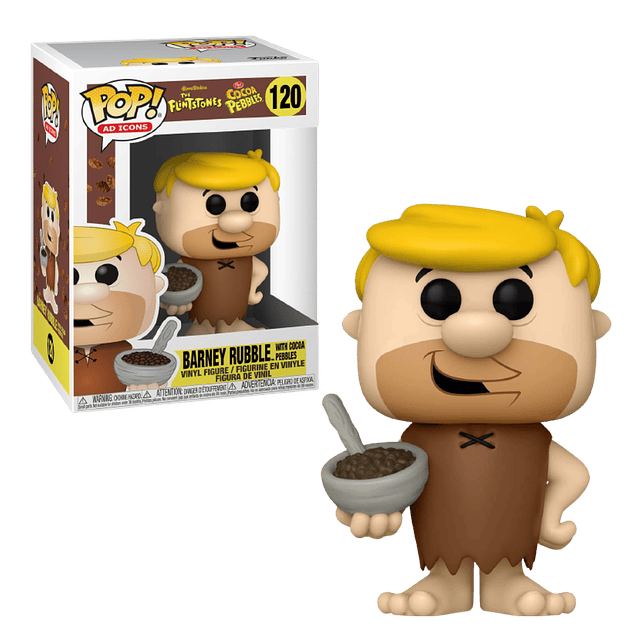 Barney Rubble With Cocoa Pebbles Funko Pop The Flintstones 120