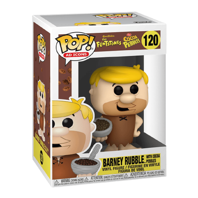 Barney Rubble With Cocoa Pebbles Funko Pop The Flintstones 120