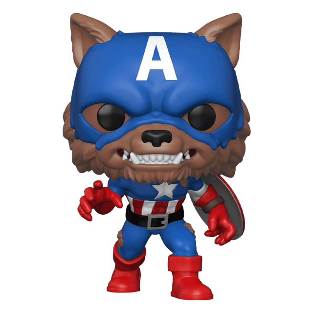 CapWolf Funko Pop Marvel 882 Funkon 2021