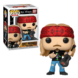 Bret Michaels Funko Pop 207