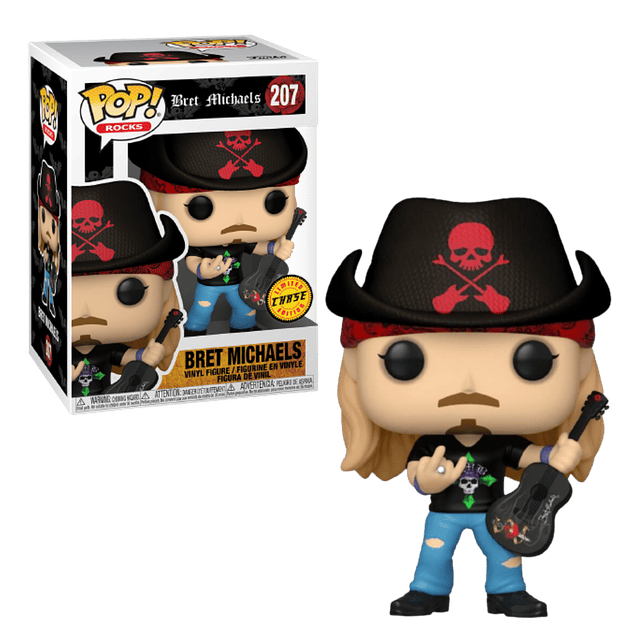 Bret Michaels Funko Pop Chase 207