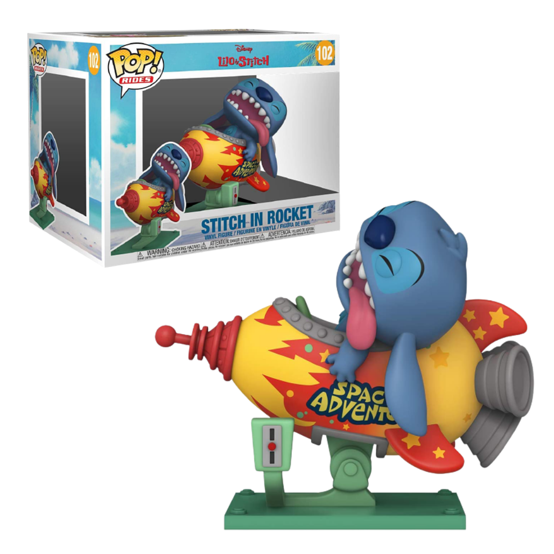 Stitch In Rocket Funko Pop Lilo Y Stitch 102 1