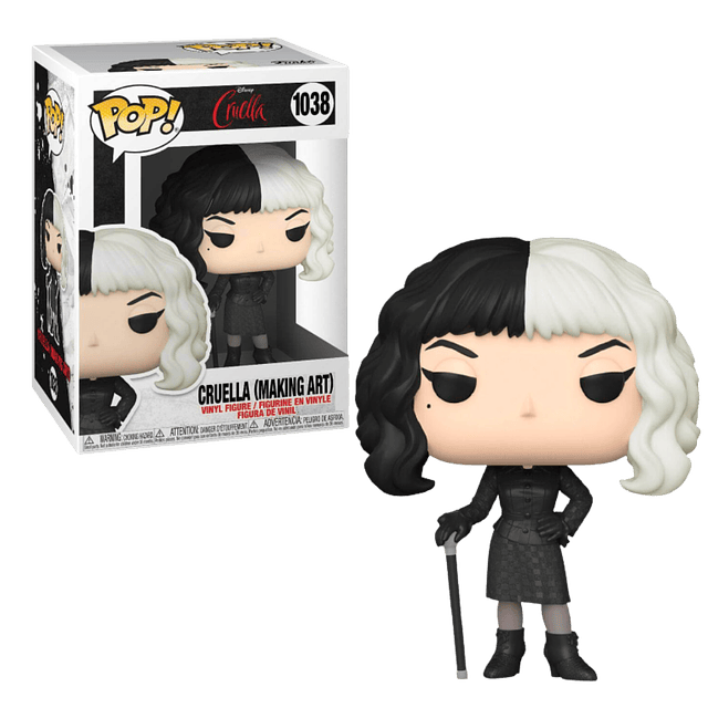 Cruella Making Art Funko Pop Cruella 1038