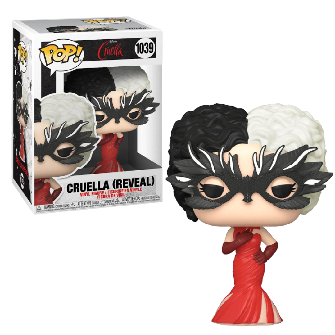 Cruella Reveal Funko Pop Cruella 1039 1