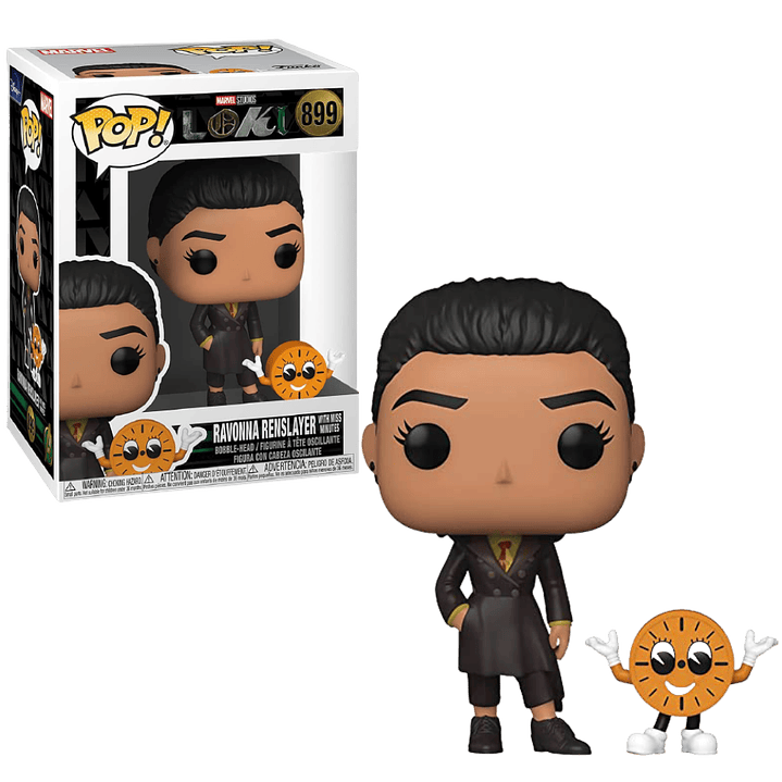 Ravonna Renslayer With Miss Minutes Funko Pop Loki 899 1