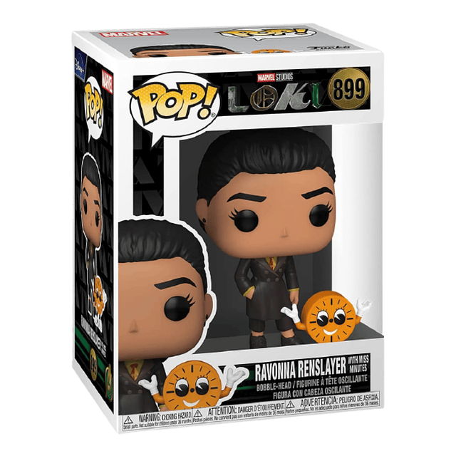 Ravonna Renslayer With Miss Minutes Funko Pop Loki 899