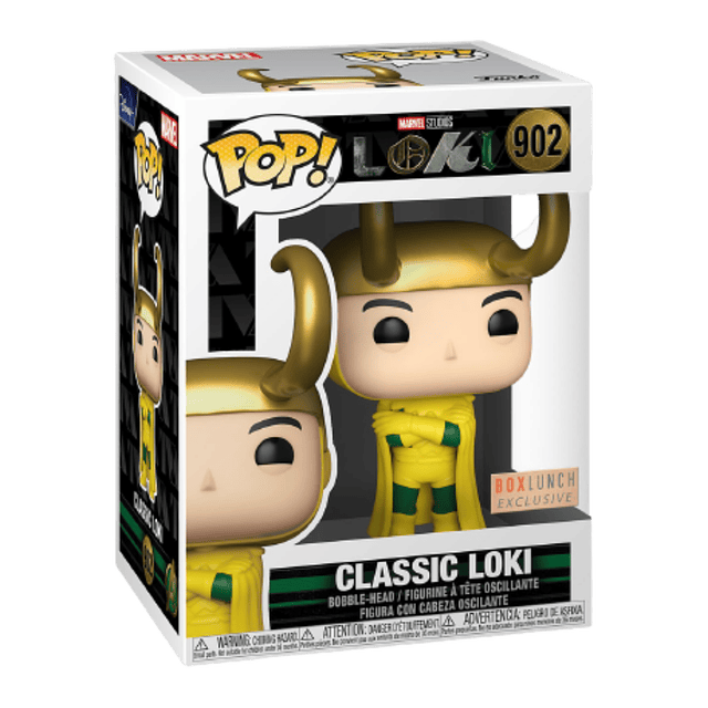 Classic Loki Funko Pop Loki 902 BoxLunch