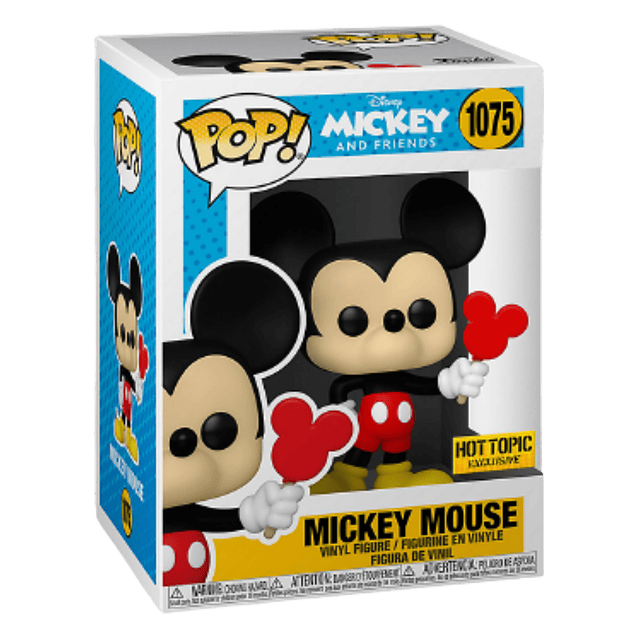 Mickey Mouse Funko Pop Mickey And Friends 1075 Hot Topic