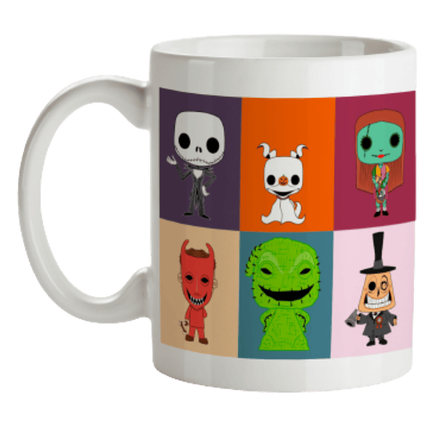 Mug Nightmare Before Christmas Tipo Pop