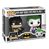 White Knight Batman & White Knight The Joker Funko Pop 2 Pack PX
