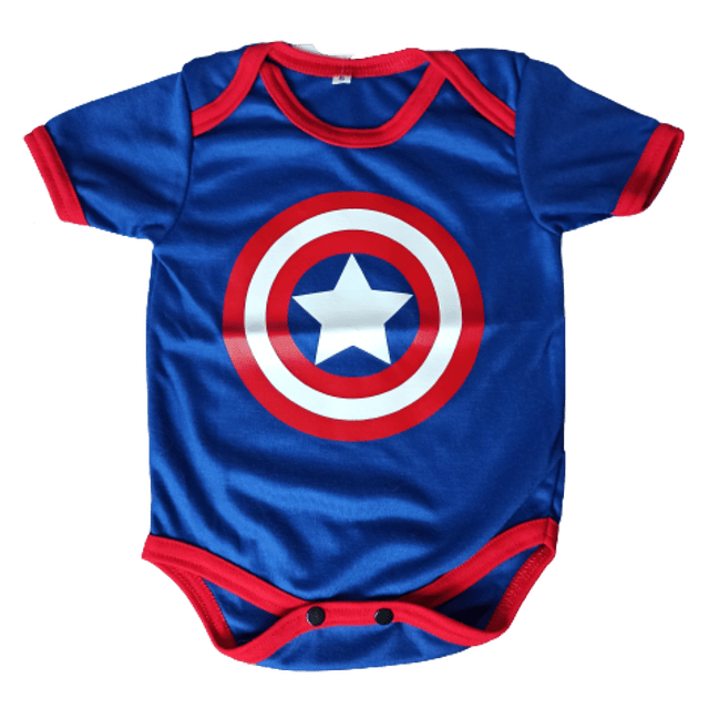 Body Bebés Capitán América