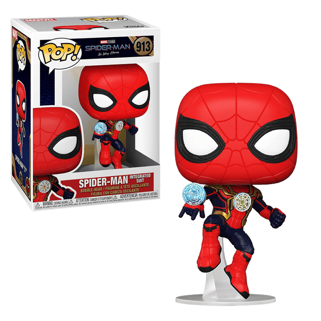 Spiderman Integrated Suit Funko Pop Spiderman No Way Home 913