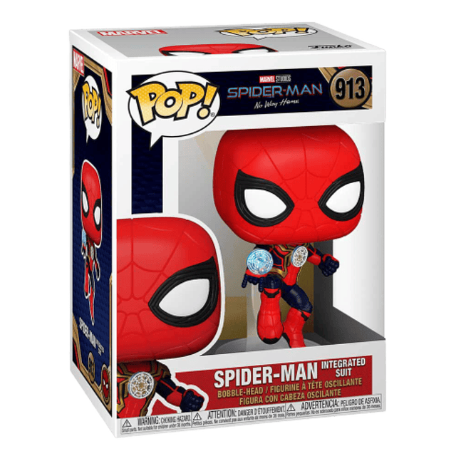 Spiderman Integrated Suit Funko Pop Spiderman No Way Home 913