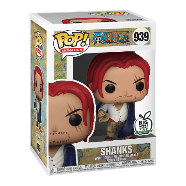 Shanks Funko Pop One Piece 939 Big Apple