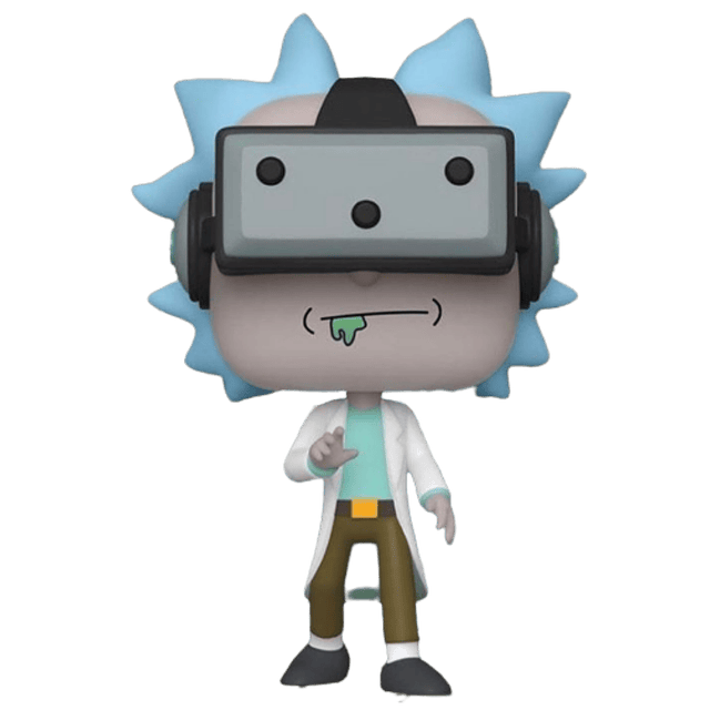 Gamer Rick Funko Pop Rick And Morty 741 Gamestop