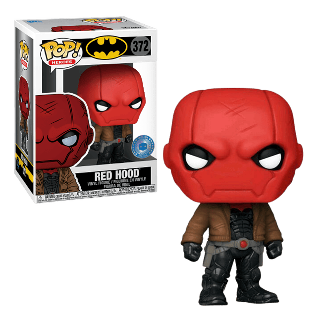 Red Hood Funko Pop Batman 372 Pop In A Box
