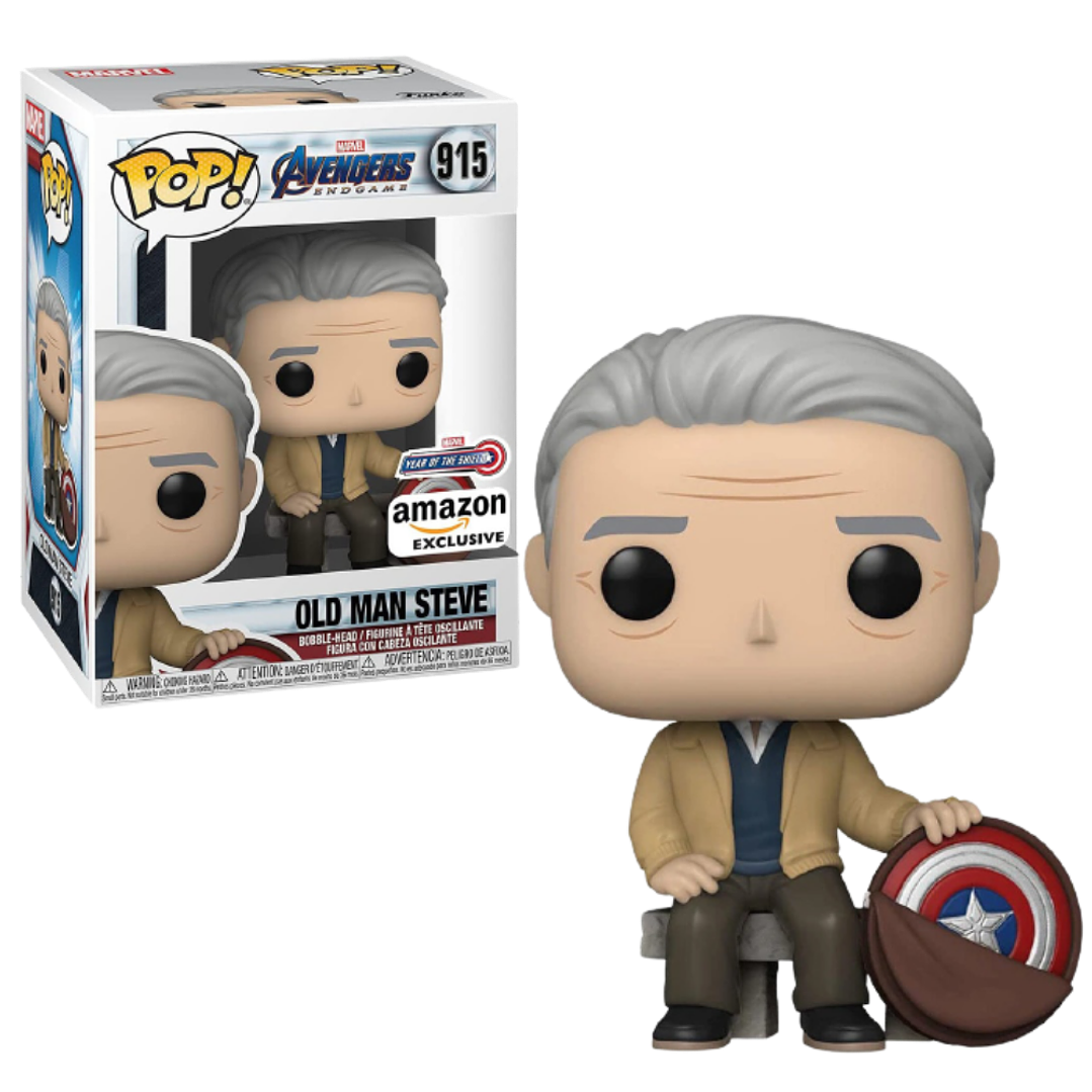 Old Man Steve Funko Pop Marvel 915 Amazon 1