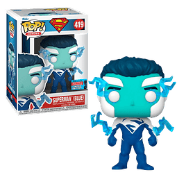 Superman Blue Funko Pop 419 NYCC 2021