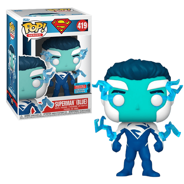 Superman Blue Funko Pop 419 NYCC 2021