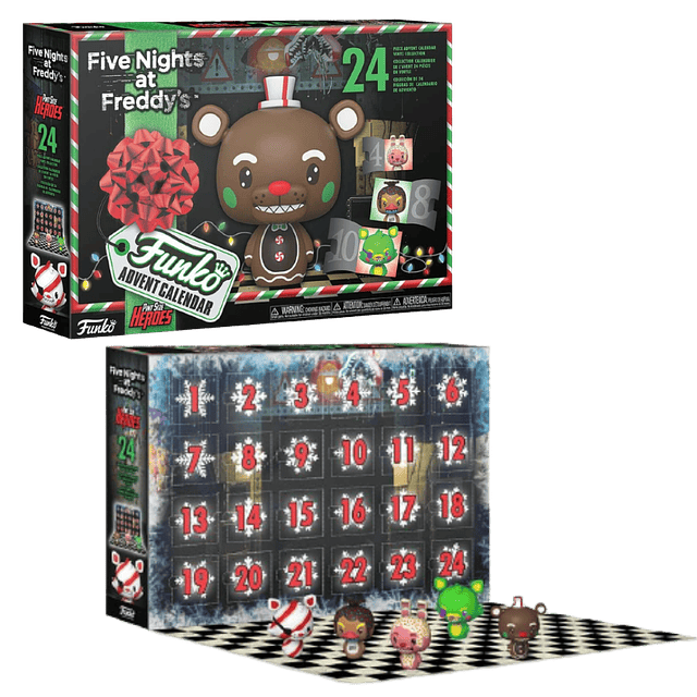 ADVENT CALENDAR Funko Pint Size Heroes FNAF NightyNight