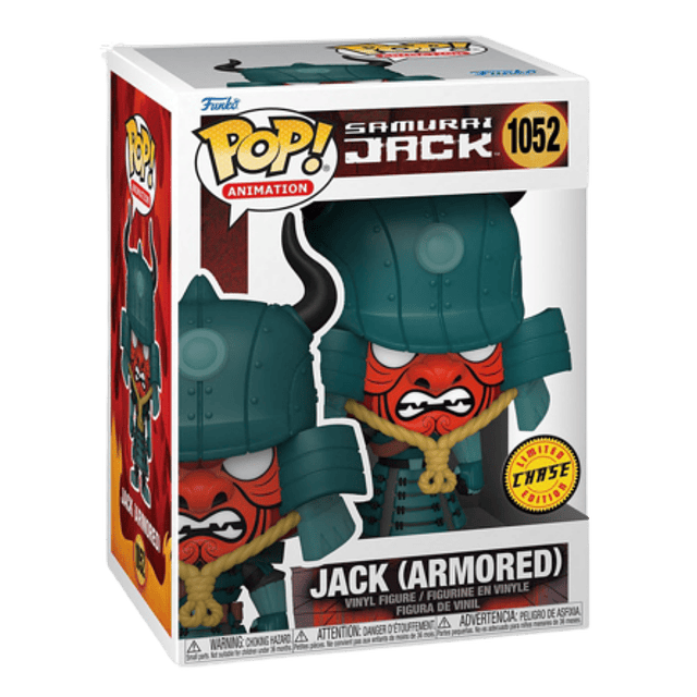 Jack Armored Funko Pop Samurai Jack 1052 Chase
