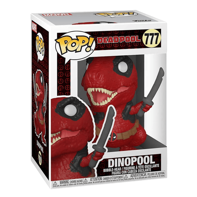 Dinopool Funko Pop Deadpool 777