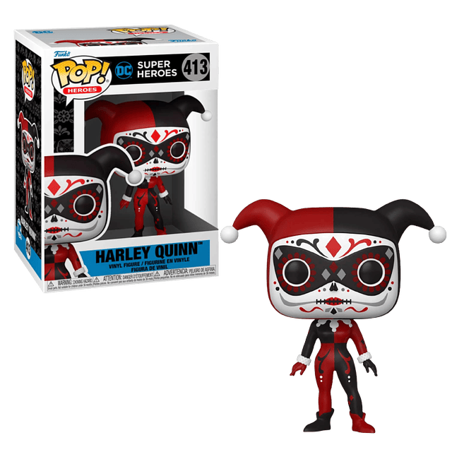 Harley Quinn Funko Pop Día De Los Muertos 413