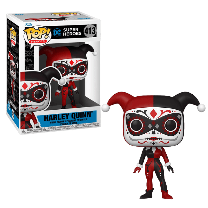 Harley Quinn Funko Pop Día De Los Muertos 413 1