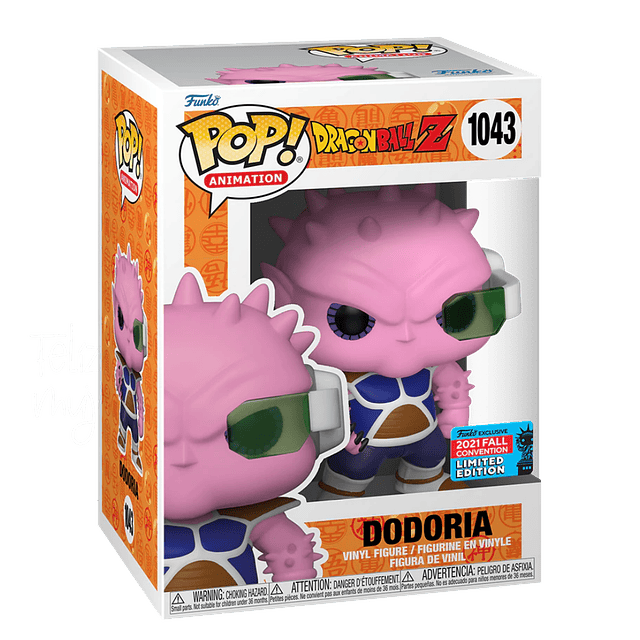 Dodoria Funko Pop Dragon Ball Z 1043 NYCC 2021