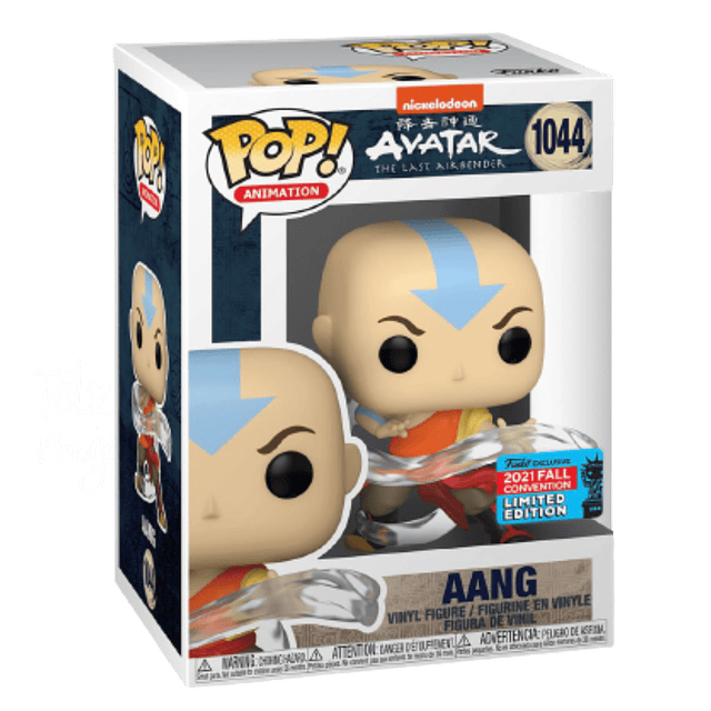 Aang Funko Pop Avatar The Last Airbender 1044 NYCC 2021