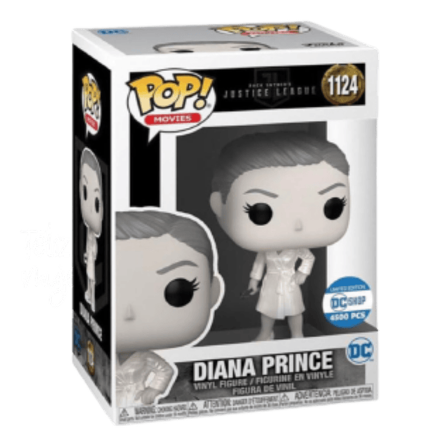 Diana Prince Funko Pop Zack Snyder Justice League 1124 DC Shop