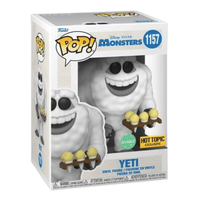 Yeti Funko Pop Monsters Inc 1157 Hot Topic