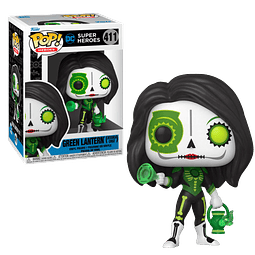 Green Lantern Jessica Cruz Funko Pop Día De Los Muertos 411