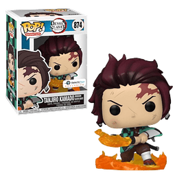 Tanjiro Kamado Hinokami Kagura Dance Funko Pop Demon Slayer 874 Galactic Toys