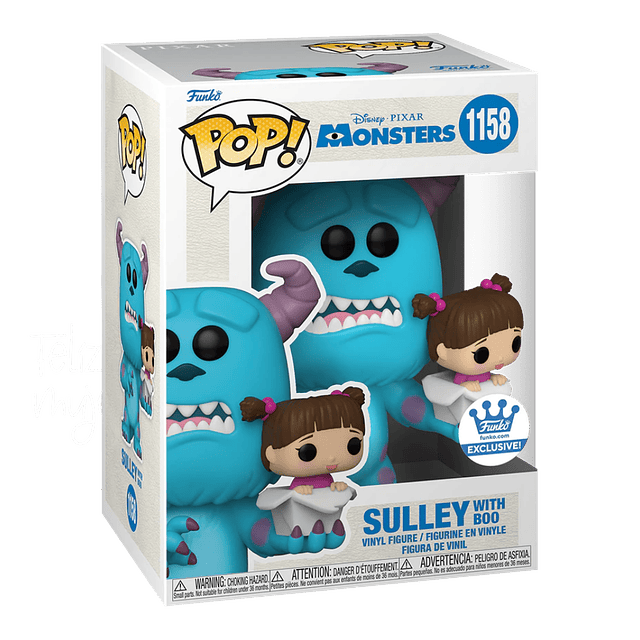 Sulley With Boo Funko Pop Monsters Inc 1158 Funko Shop