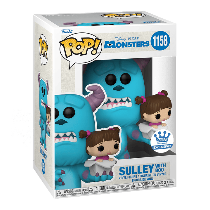 Sulley With Boo Funko Pop Monsters Inc 1158 Funko Shop 3