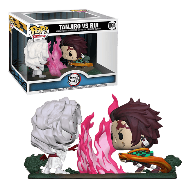 Tanjiro Vs Rui Funko Pop Demon Slayer 1034