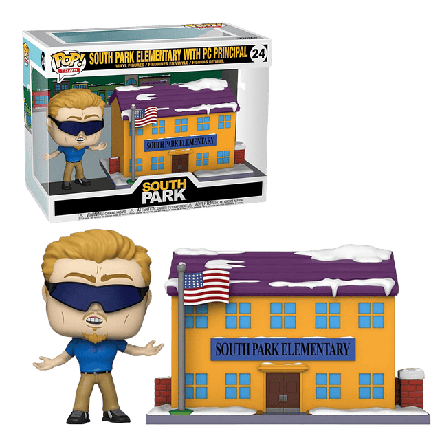 South Park Elementary With PC Principal Funko Pop Town 24
