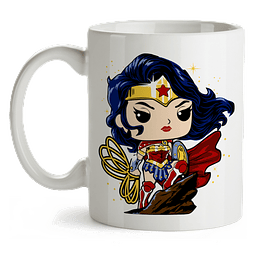 Mug Wonder Woman Jim Lee Tipo Pop