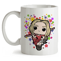 Mug Harley Quinn The Suicide Squad Tipo Pop